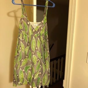 Vince Empire Mini Babydoll Dress